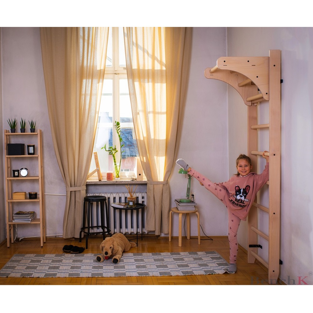 Žebřiny s hrazdou BenchK 111 220x64 cm - Obrázek 4