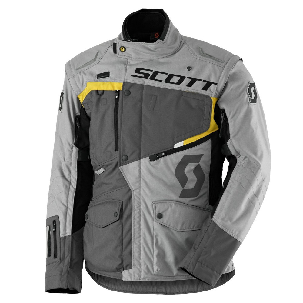 Moto bunda SCOTT Dualraid DP Grey-Yellow - M (46-48)