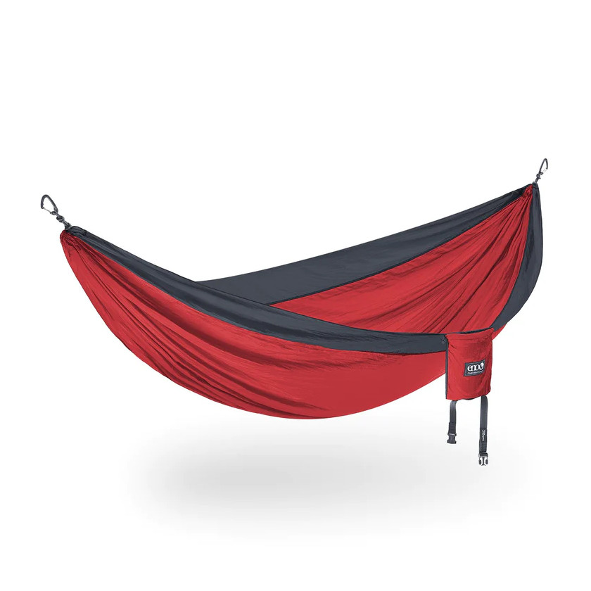 Hamaka ENO DoubleNest S23  Red/Charcoal - Red,Charcoal