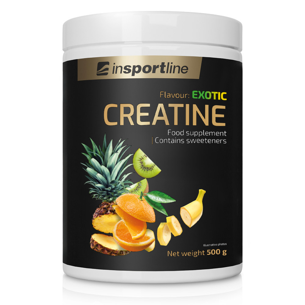 Doplněk stravy inSPORTline Kreatin 500g exotic