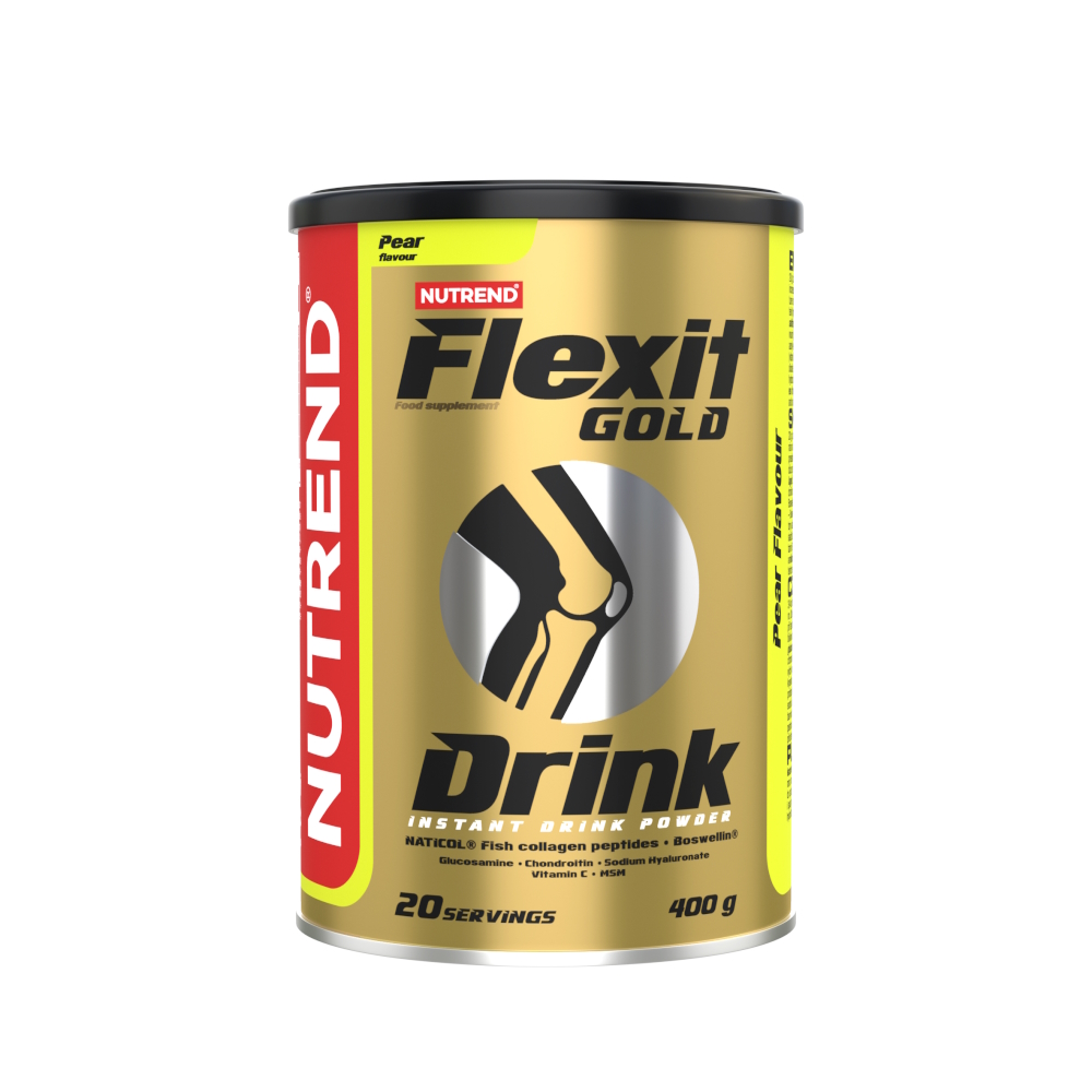 Kloubní výživa Nutrend Flexit Gold Drink 400 g jablko - Obrázek 3