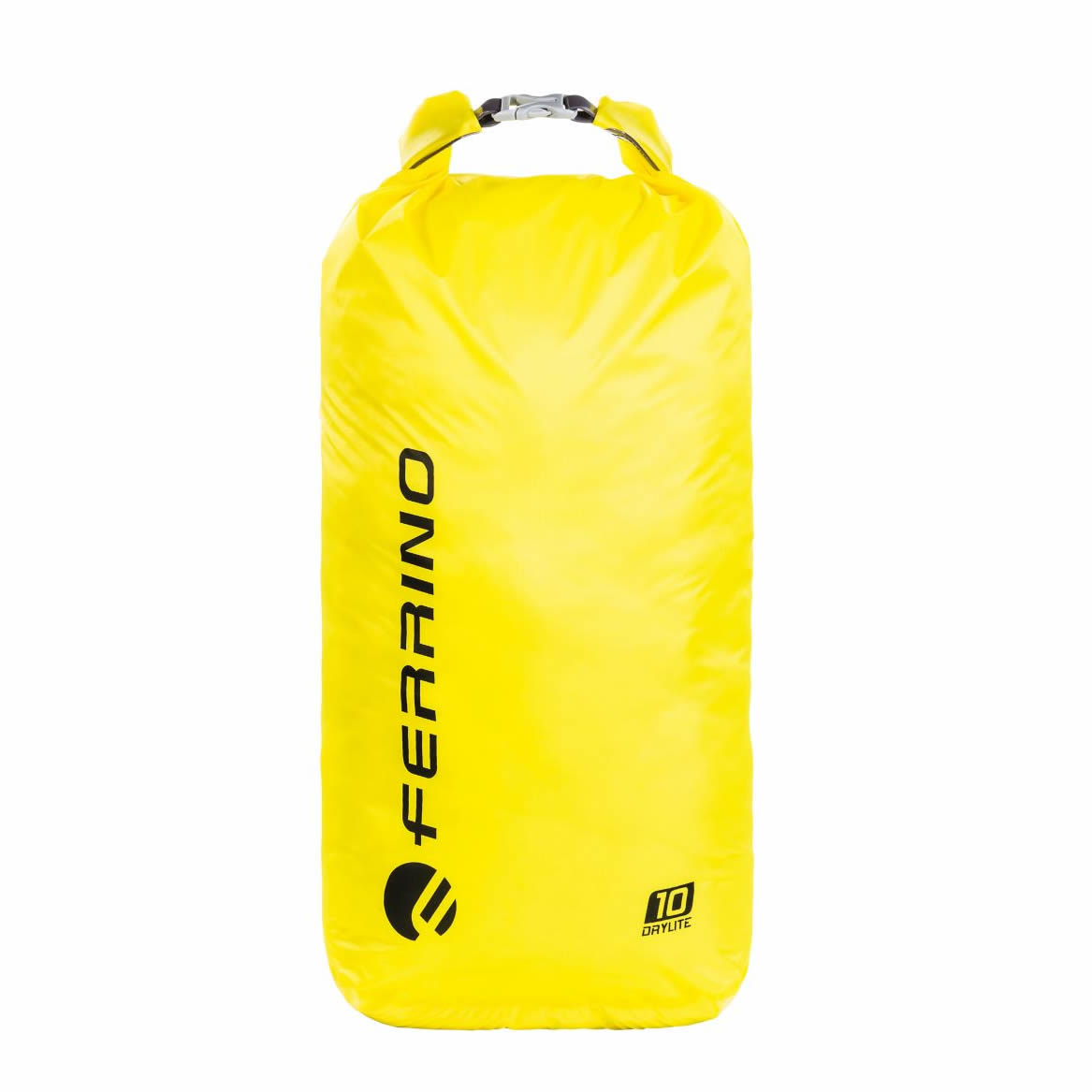 Ultralehký vodotěsný vak Ferrino Drylite 10l  žlutá - žlutá