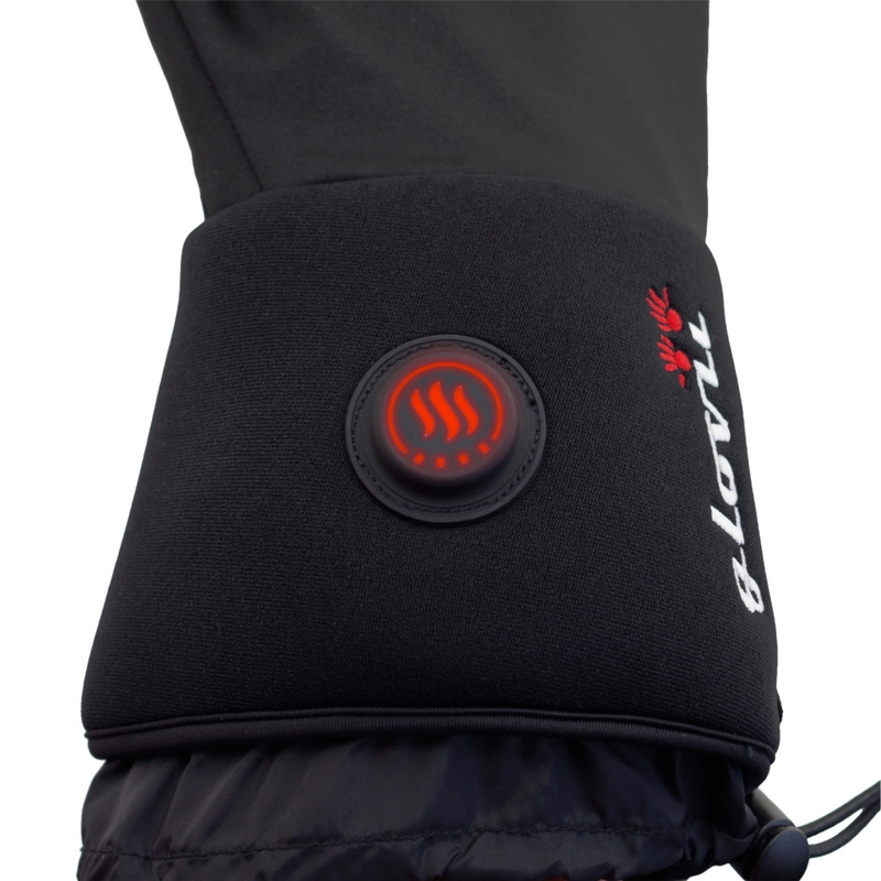 Univerzální vyhřívané rukavice Glovii GL 2x2100 mAh světle šedá XXS-XS - Obrázek 5