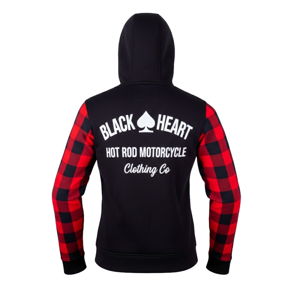 Dámská moto mikina W-TEC Black Heart Ramforge Lady červeno-černá S (obrázek 5)