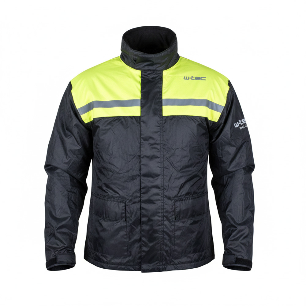 Moto pláštěnka W-TEC Nowet černá-fluo M