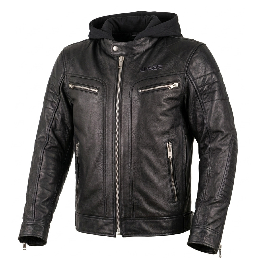 Kožená moto bunda W-TEC Murayo černá XXL (obrázek 3)