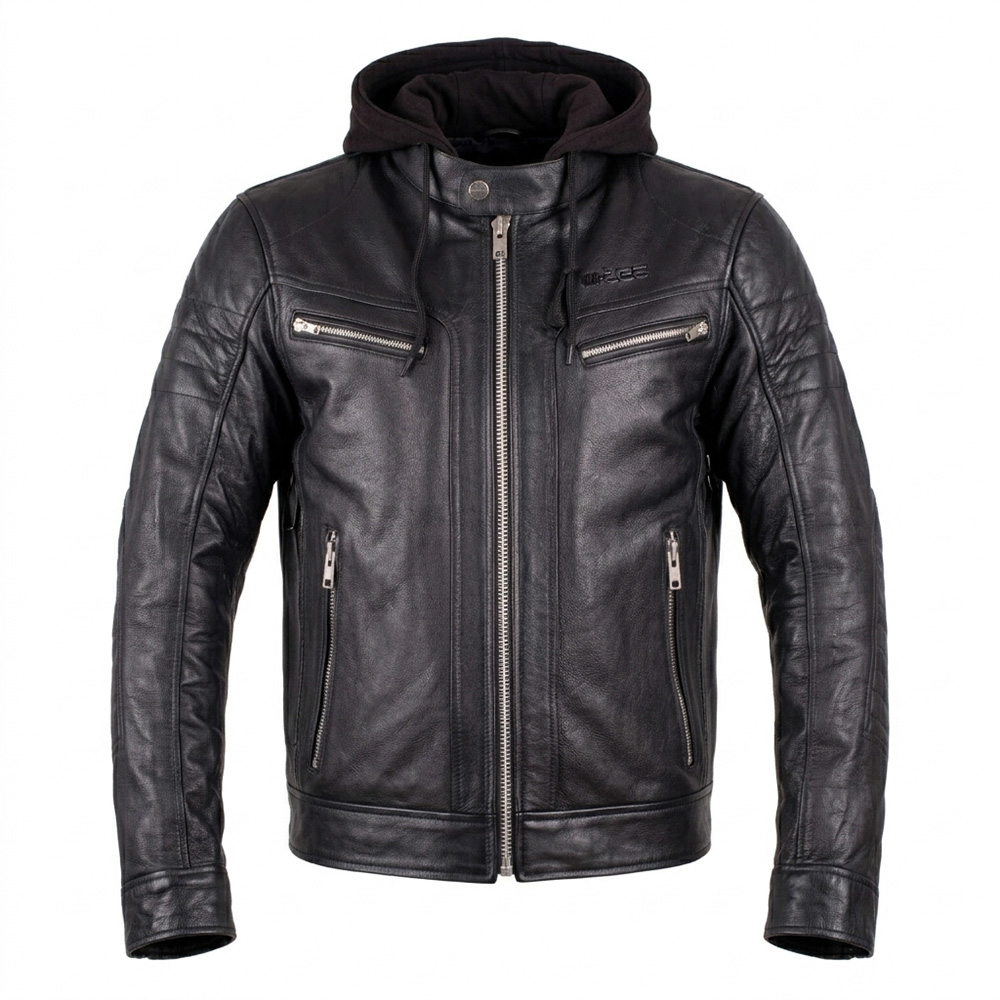 Kožená moto bunda W-TEC Murayo černá M