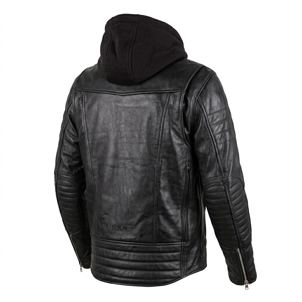 Kožená moto bunda W-TEC Murayo černá XXL (obrázek 4)