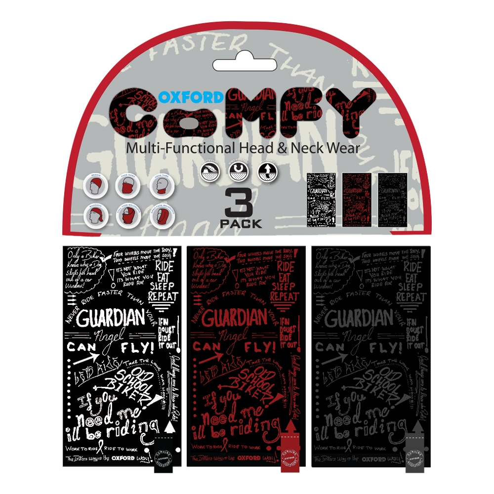Univerzální multifunkční nákrčník Oxford Comfy 3-pack camo (obrázek 8)