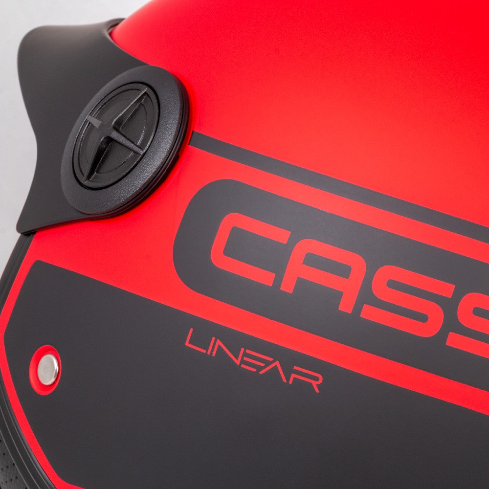 Moto přilba Cassida Handy Plus Linear červená matná/černá XL (60) (obrázek 10)