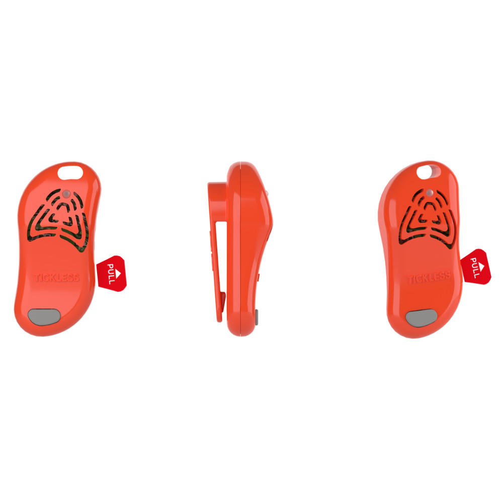 Ultrazvukový repelent proti klíšťatům Tickless Human Orange - Obrázek 4