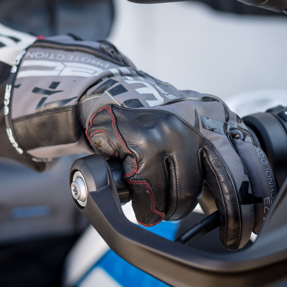 Moto rukavice W-TEC Kaltman černo-šedá S (obrázek 6)