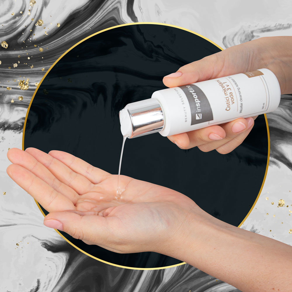 Čisticí micelární voda inSPORTline 3v1 100 ml - Obrázek 4