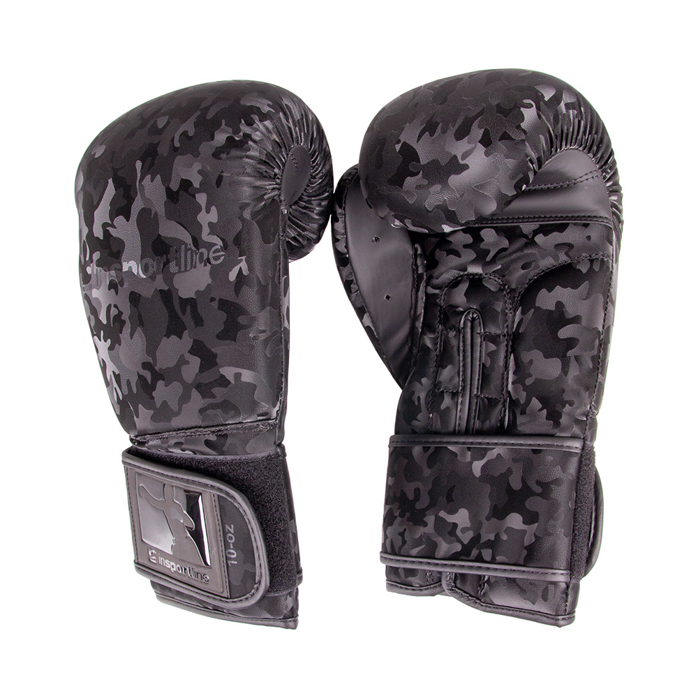 Boxerské rukavice inSPORTline Cameno  camo  14oz