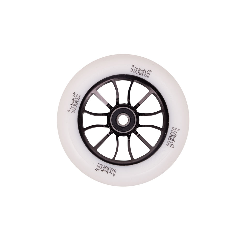 Kolečka LMT S Wheel 110 mm s ABEC 9 ložisky černo-bílá