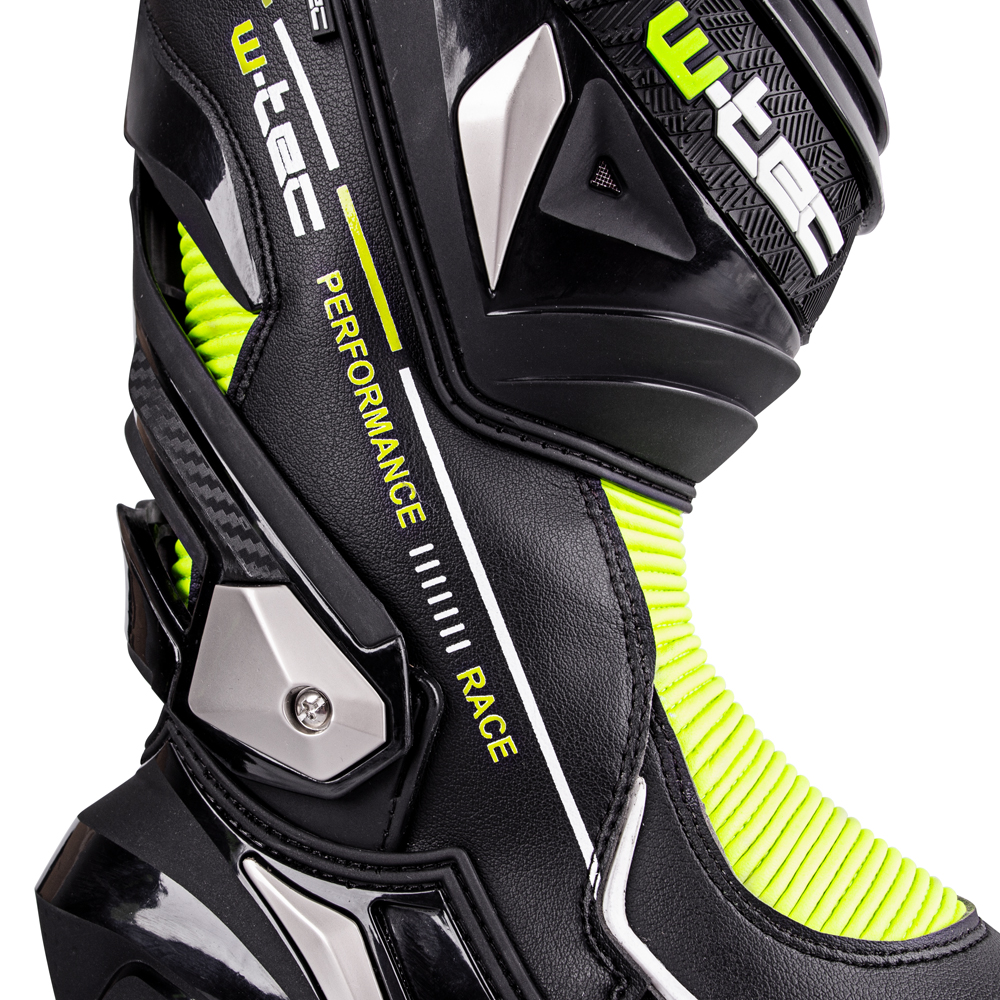Moto boty W-TEC Beastor černo-zelená 41 - Obrázek 5