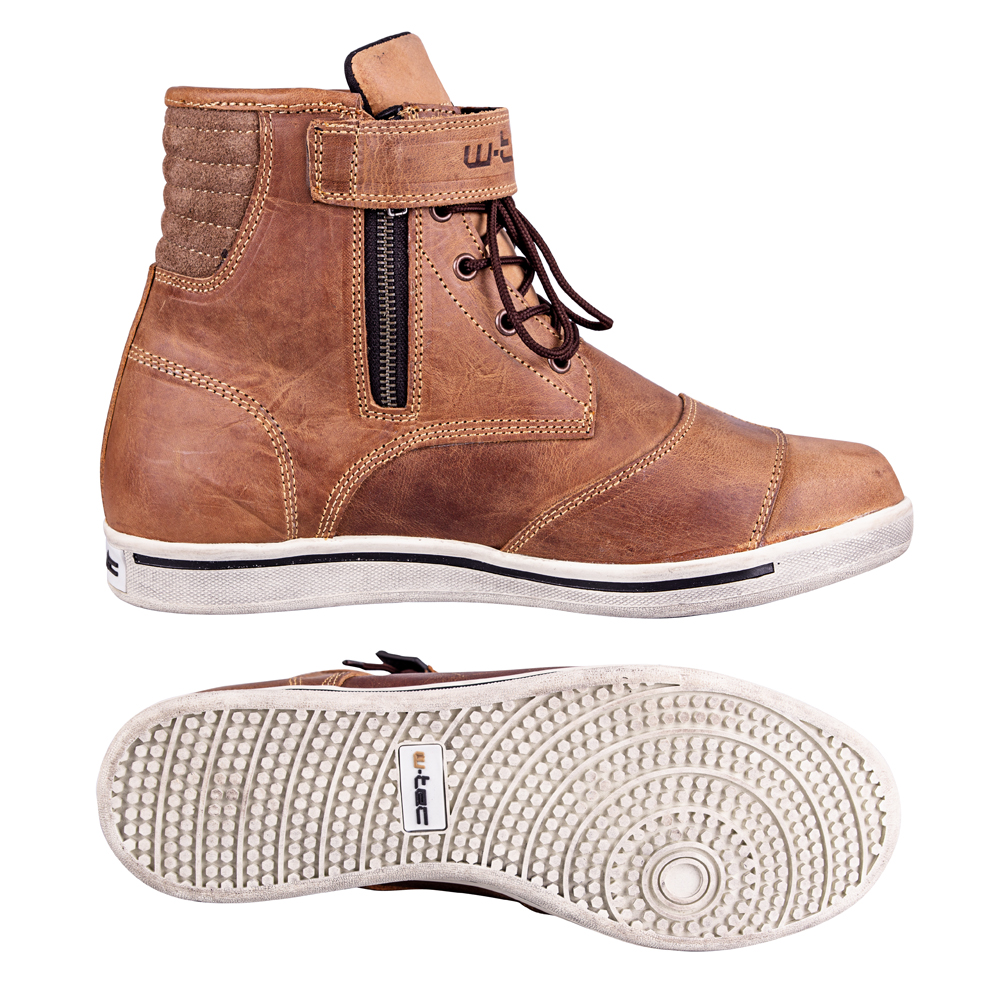 Moto boty W-TEC JuriCE Beige 42 - Obrázek 3