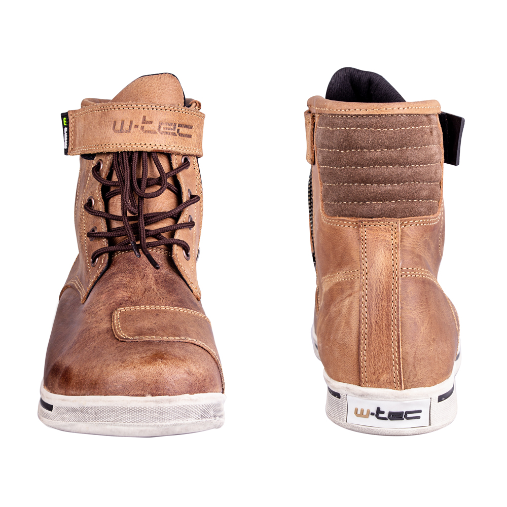 Moto boty W-TEC JuriCE Beige 42 - Obrázek 4