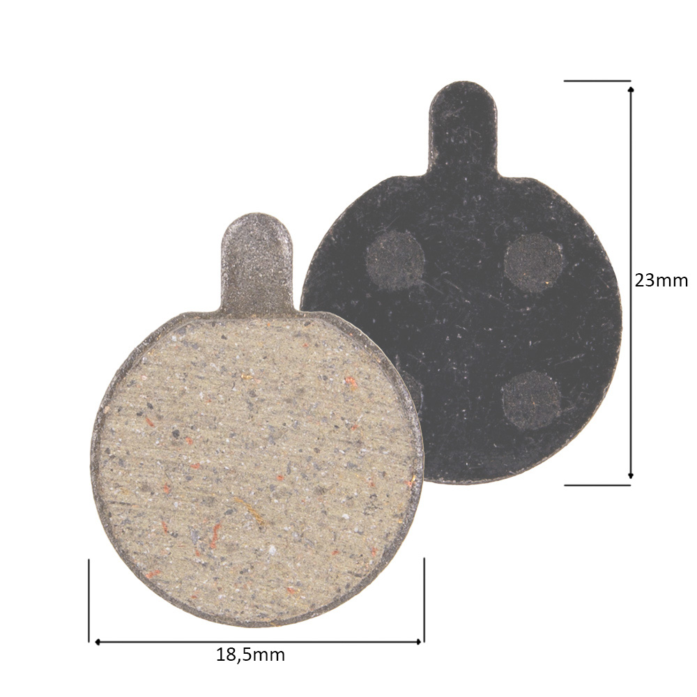 Brzdové destičky W-TEC na elektrickou koloběžku Fortor/Voltero/Zitter/Saturian (pár) - Obrázek 4