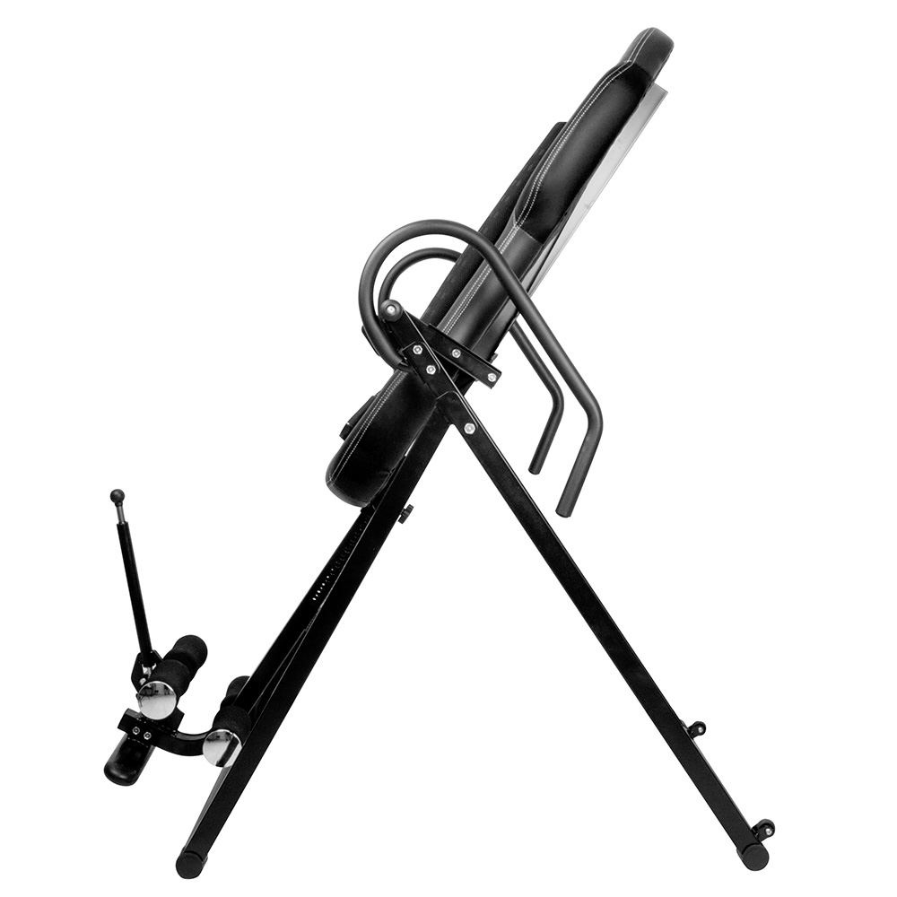 Vyhřívané autotrakční lehátko inSPORTline Inverso Heaty černá - Obrázek 3