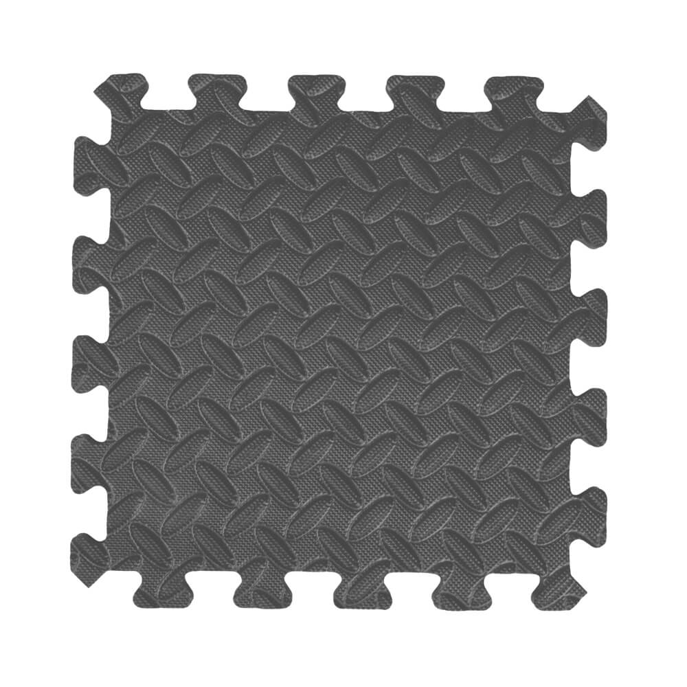 Puzzle podložka inSPORTline Famkin (12 dlaždic, 18 okrajů) černá (obrázek 5)