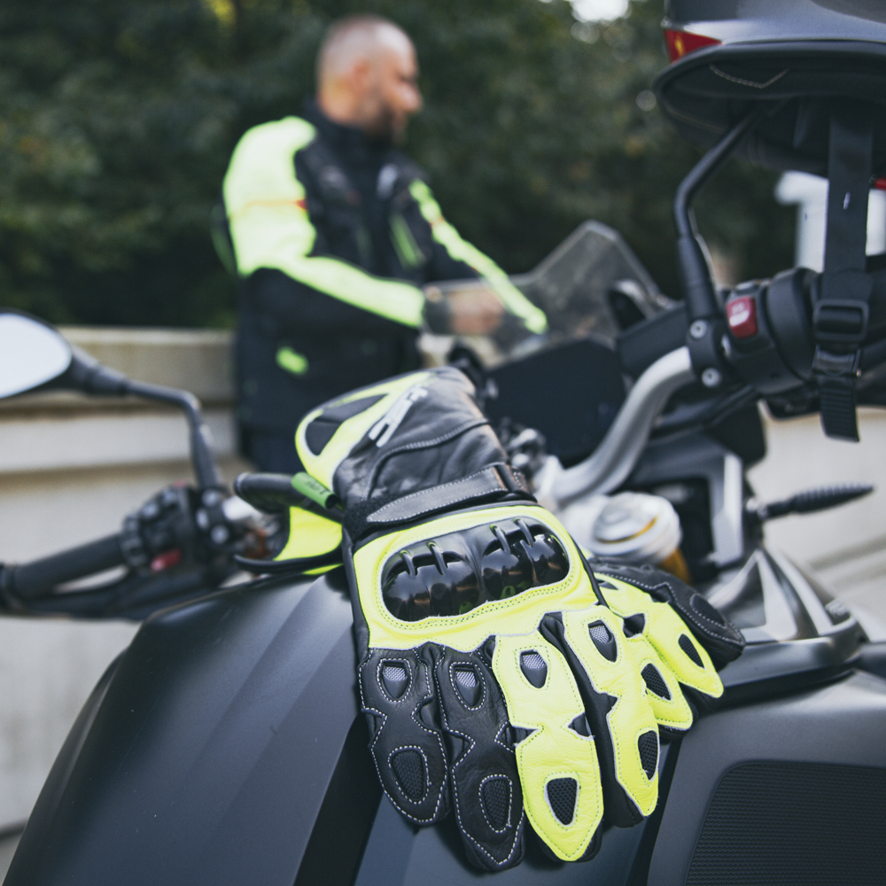 Motocyklové rukavice W-TEC Supreme EVO černá S (obrázek 3)