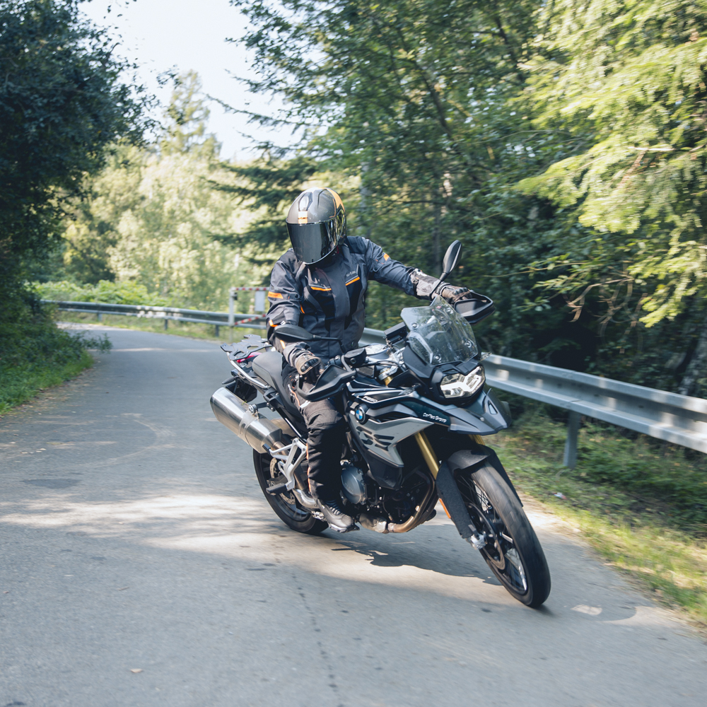 Pánské moto rukavice W-TEC Davili černo-hnědá M (obrázek 8)