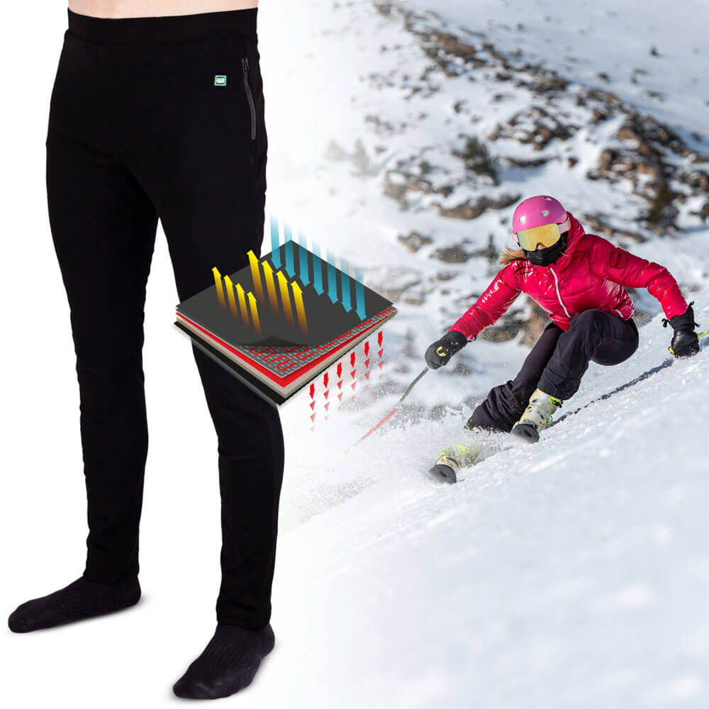 Pánské vyhřívané kalhoty W-TEC Insupants černá M - Obrázek 4