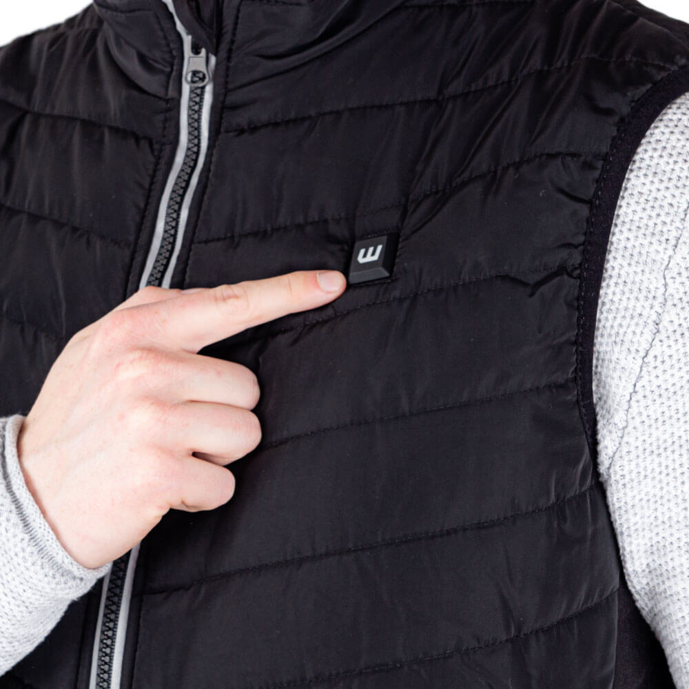 Pánská vyhřívaná vesta W-TEC HEATstem černá 3XL - Obrázek 7