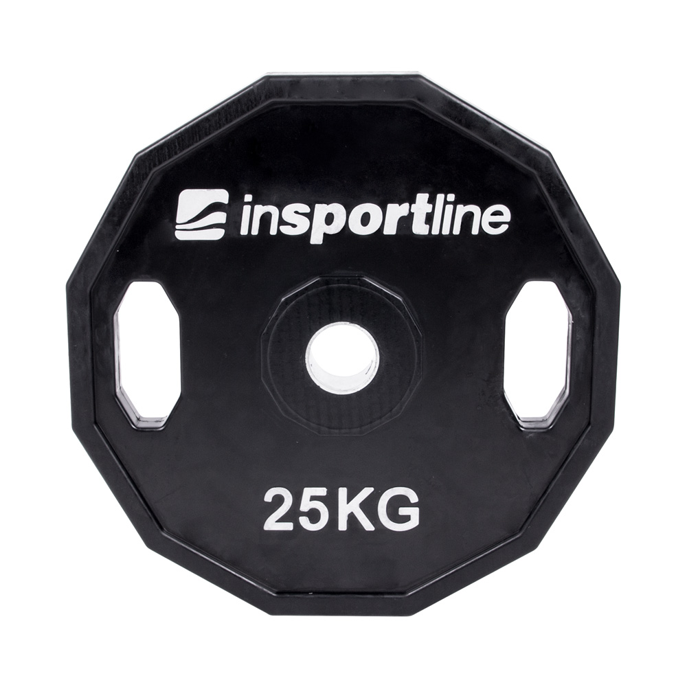 Sada 2x7ks olympijských pogumovaných kotoučů inSPORTline Ruberton 2x 1,25-25 kg (obrázek 8)