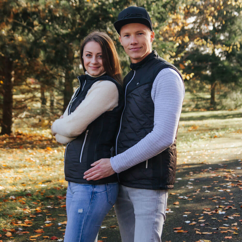 Pánská vyhřívaná vesta inSPORTline WARMhim černá XS - Obrázek 6