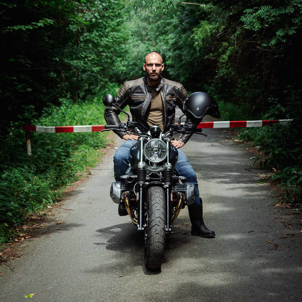 Kožená moto bunda W-TEC Mungelli vintage hnědá 6XL - Obrázek 7