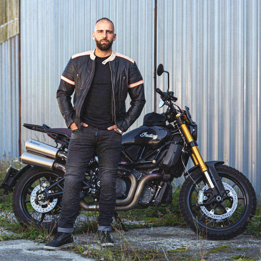 Pánské moto jeansy W-TEC Kancelor šedá 3XL (obrázek 4)