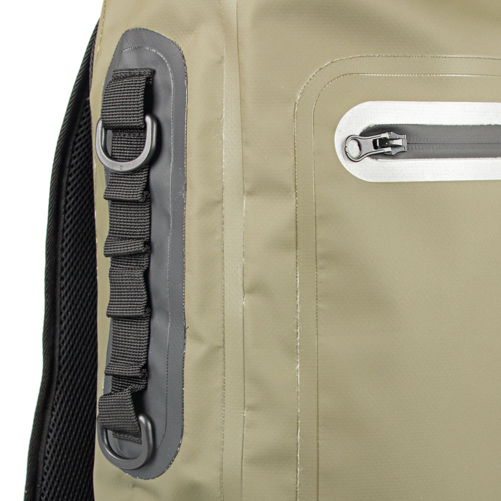 Nepromokavý moto batoh W-TEC Uphills khaki (obrázek 11)