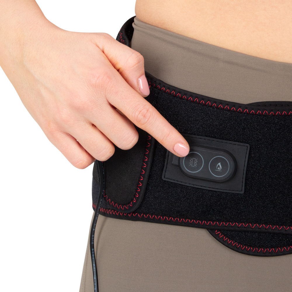 Elektrický masážní a vyhřívací bederní pás inSPORTline Sonnex - Obrázek 7