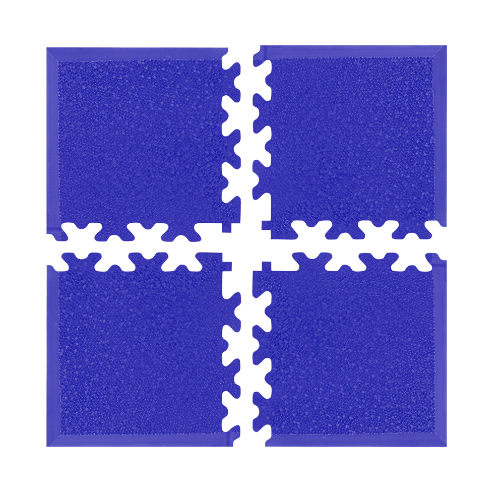 Rohy pro podložku Simple 4ks modré