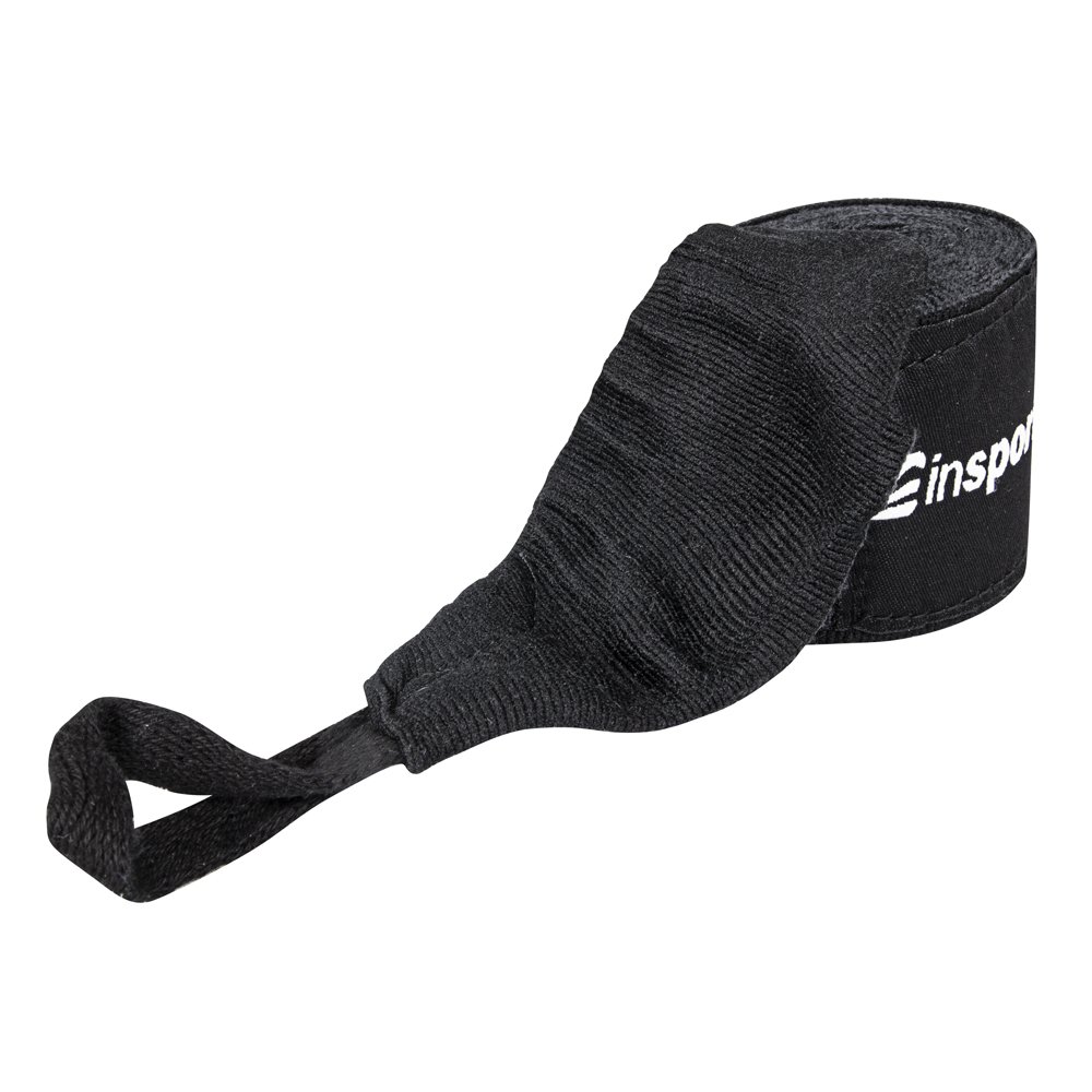 Boxerská bandáž inSPORTline Envolto 350 cm černá - Obrázek 3