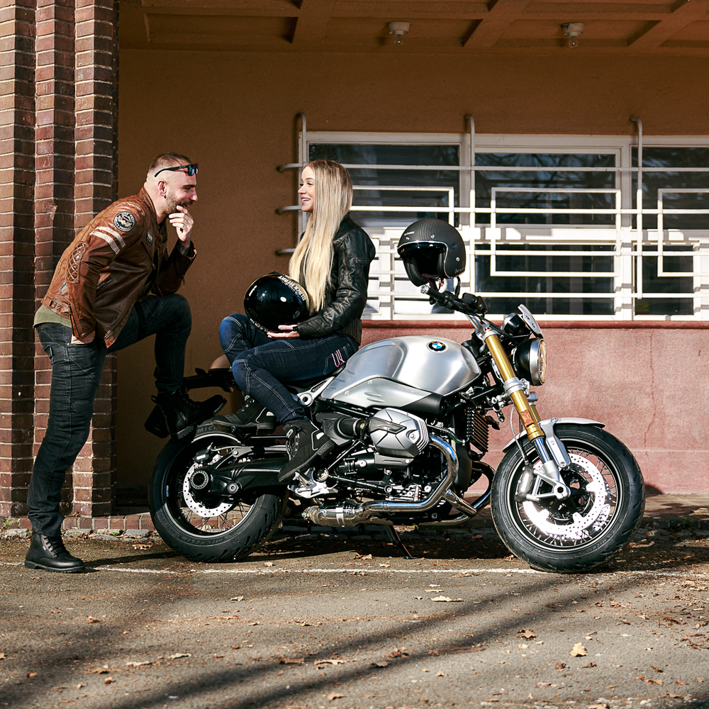 Pánská kožená bunda W-TEC Milano černá M - Obrázek 6