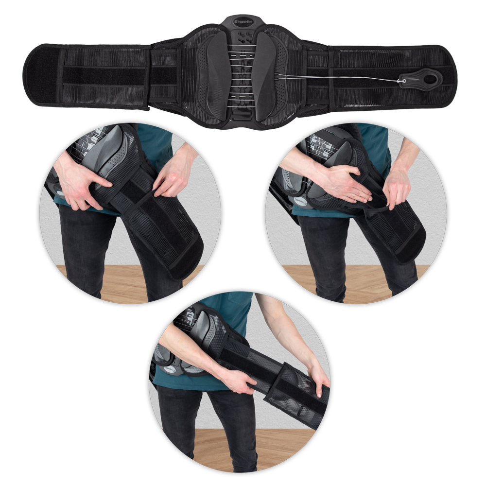 Bederní pás inSPORTline Renibos s vyztužením - Obrázek 5