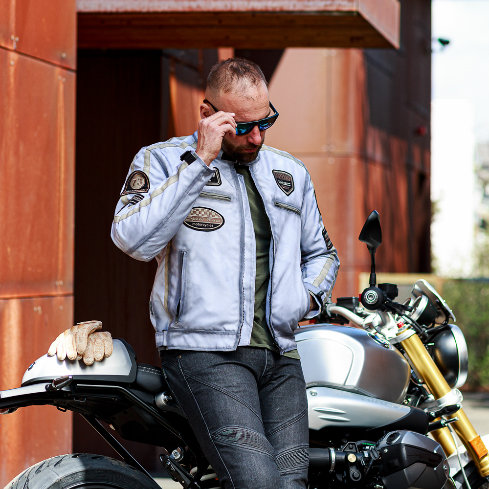 Pánská textilní bunda W-TEC Patriot černá S - Obrázek 5