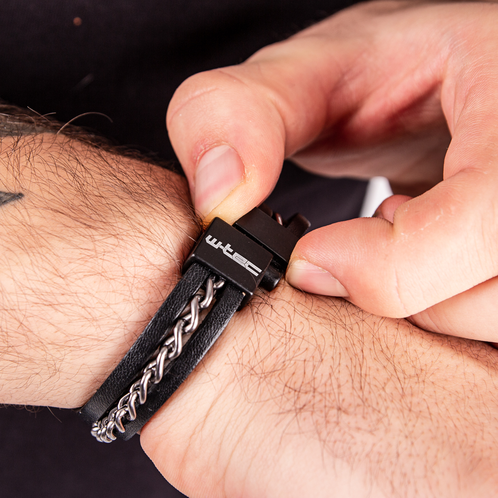 Kožený náramek W-TEC Cregnesh 24 cm - Obrázek 4