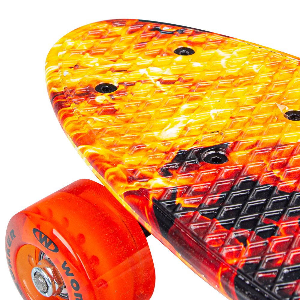 Mini penny board WORKER Colorico 17" Angry Green (žluto-zelená) (obrázek 3)