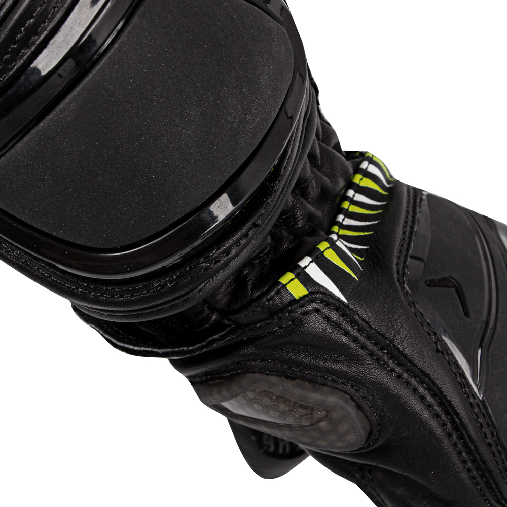 Moto rukavice W-TEC Evolation černo-bílo-fluo XXL (obrázek 3)