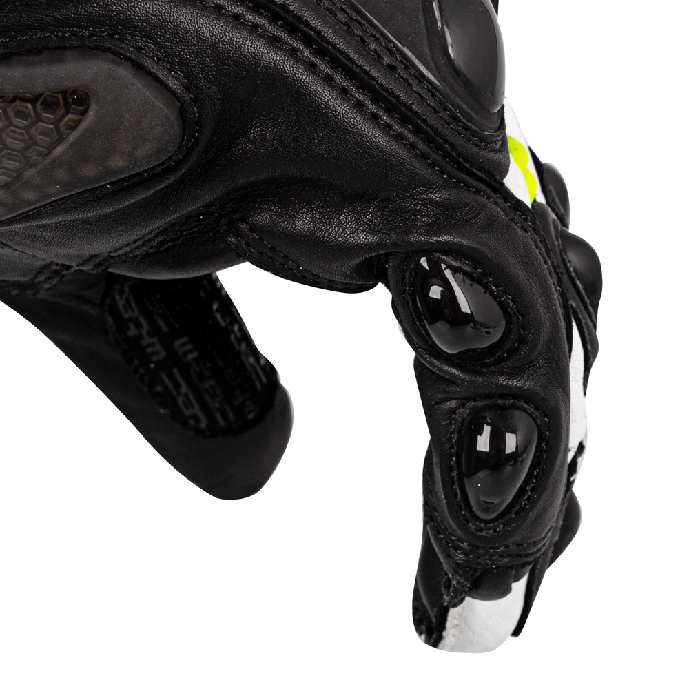 Moto rukavice W-TEC Evolation černo-bílo-fluo XXL (obrázek 5)