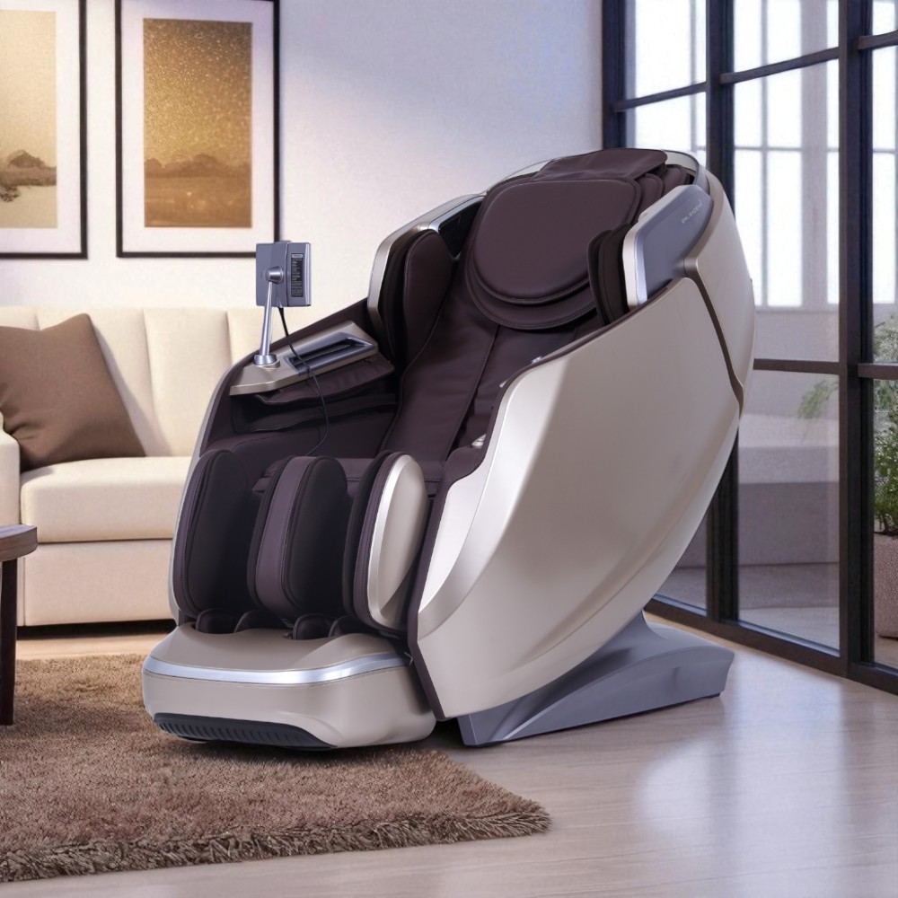 4D masážní křeslo inSPORTline Balsadena béžová - Obrázek 7