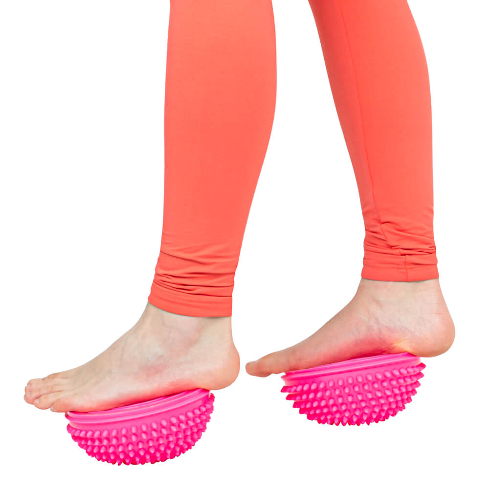 Balanční a masážní podložka na chodidla inSPORTline Uossia mocha mousse - Obrázek 7