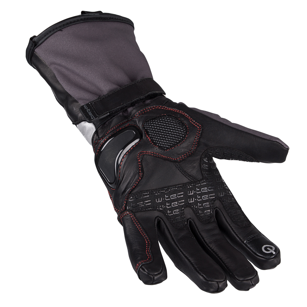 Moto rukavice W-TEC Kaltman černo-šedá S (obrázek 3)