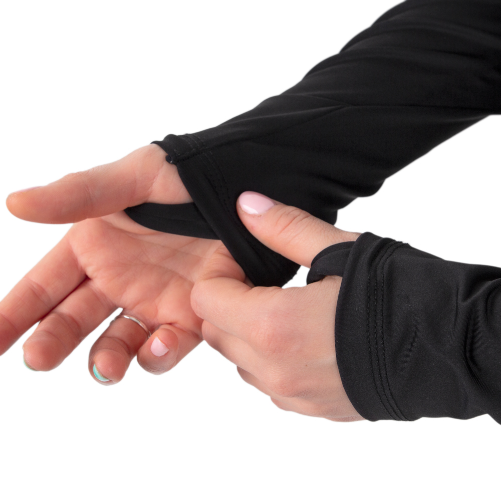 Dámské tričko inSPORTline T-Long černá L - Obrázek 6