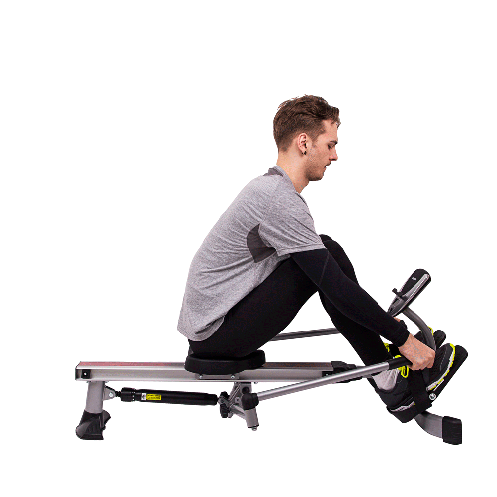 Veslovací trenažér inSPORTline Power Master X černá - Obrázek 4