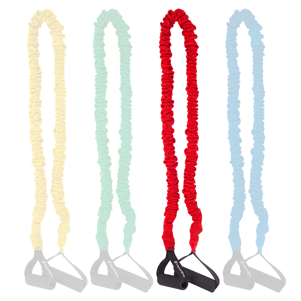 Gumový posilovač inSPORTline Morpo Heavy 130x1,1 cm / 3,8 kg červený - Obrázek 6